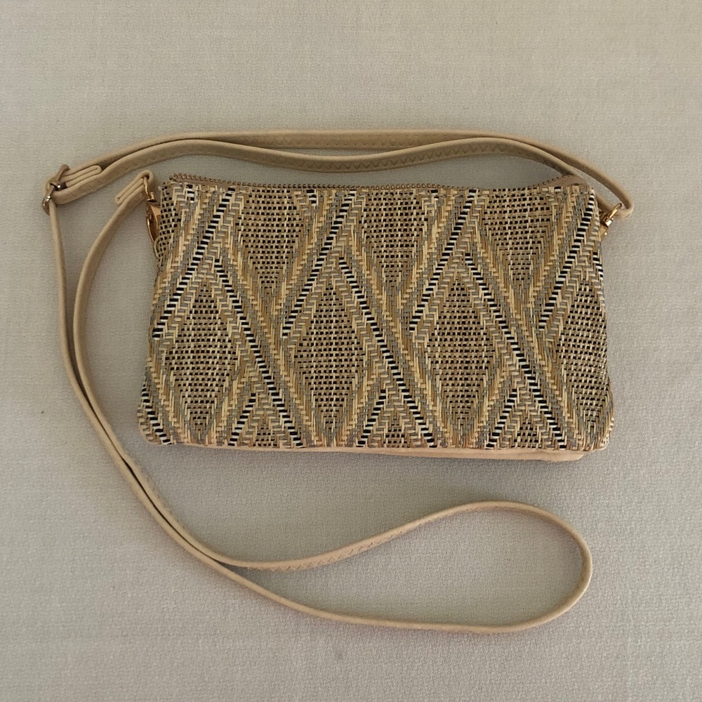 Caroline Hill Woven Crossbody Bag - Picture 1 of 13
